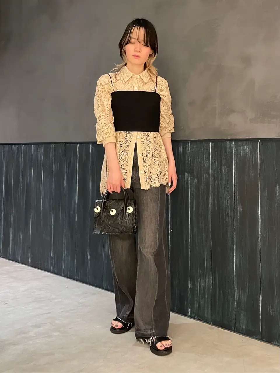 ORIGINATED IN GRACE CONTINENTAL 三浦　芙優 コーディネート画像