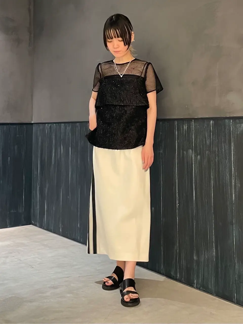 ORIGINATED IN GRACE CONTINENTAL 三浦　芙優 コーディネート画像