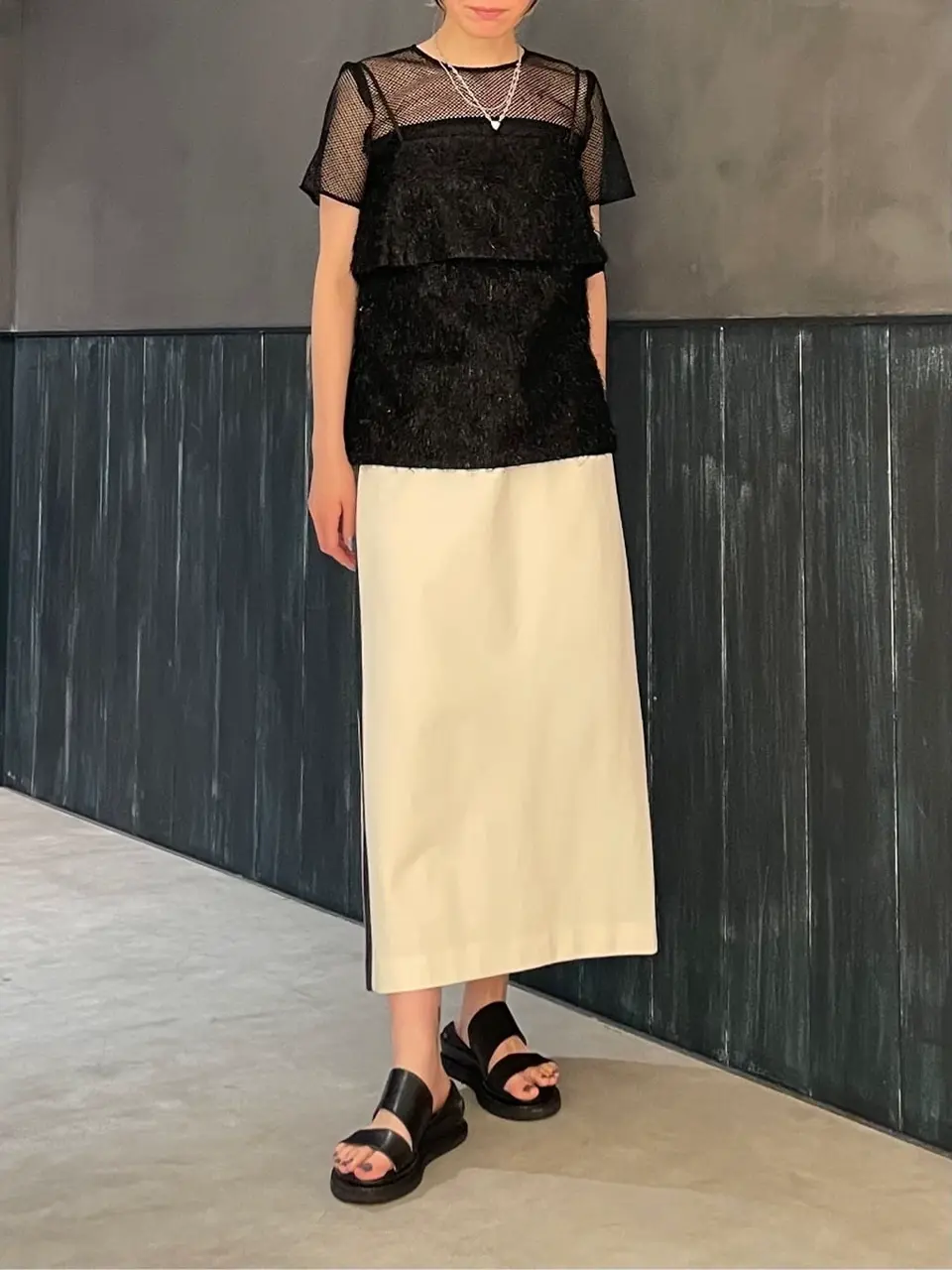 ORIGINATED IN GRACE CONTINENTAL 三浦　芙優 コーディネート画像