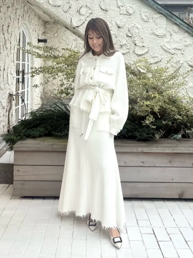 ORIGINATED IN GRACE CONTINENTAL yukimi yonee コーディネート画像