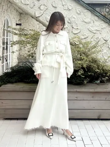 ORIGINATED IN GRACE CONTINENTAL yukimi yonee コーディネート画像