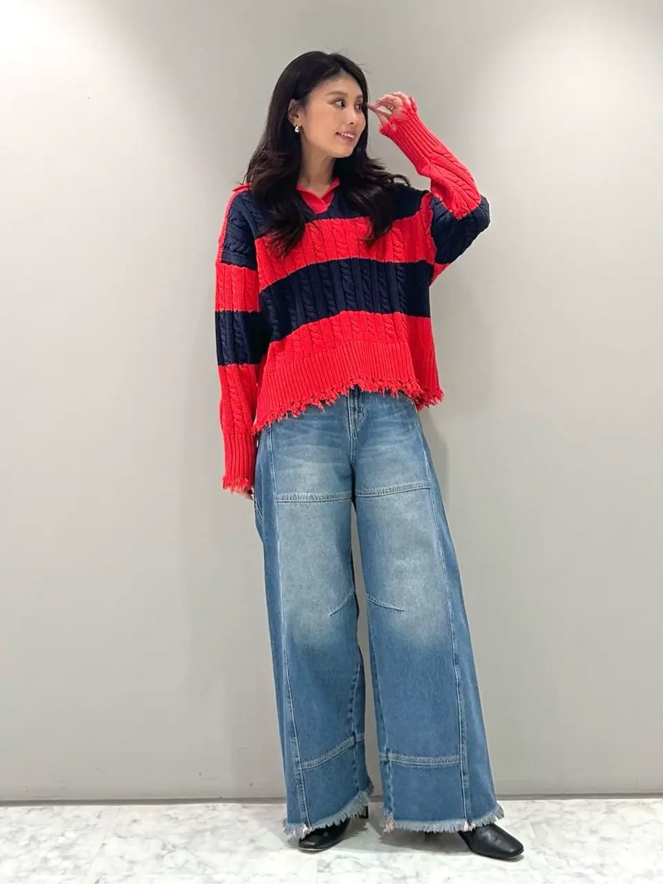 ORIGINATED IN GRACE CONTINENTAL 志田　悠 コーディネート画像