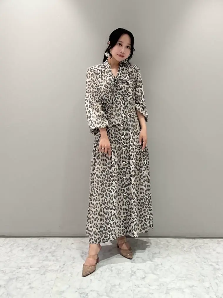 GRACE CONTINENTAL　ドレス 刺繍カラー付ドレス / GRACE CONTINENTAL | GRACE CONTINENTAL