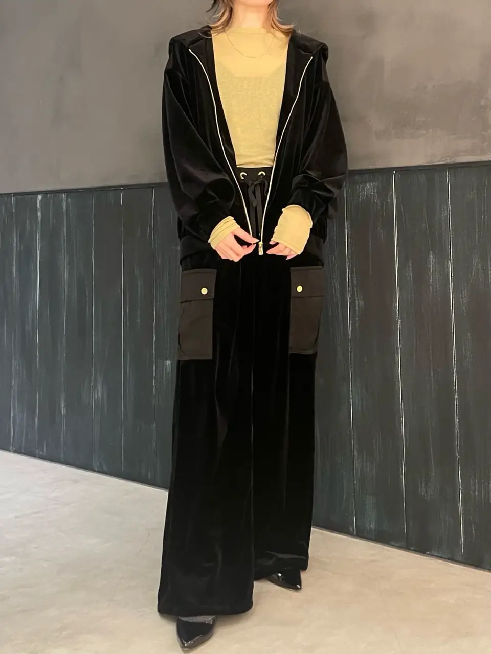 ORIGINATED IN GRACE CONTINENTAL 三浦　芙優 コーディネート画像