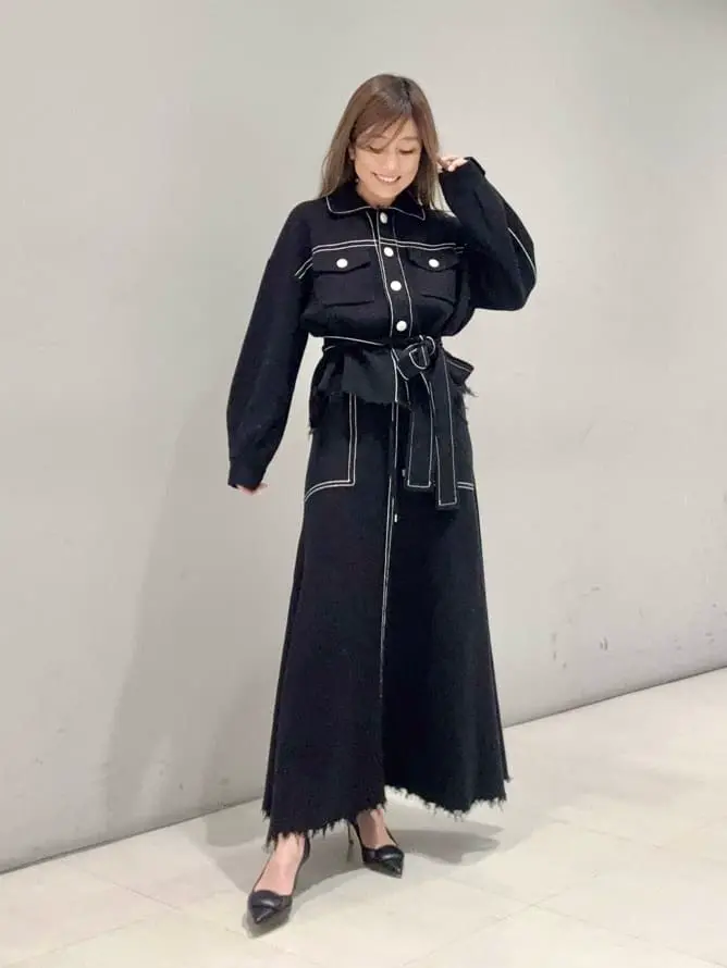 ORIGINATED IN GRACE CONTINENTAL yukimi yonee コーディネート画像