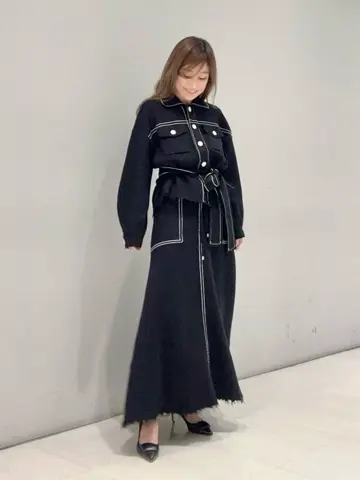 ORIGINATED IN GRACE CONTINENTAL yukimi yonee コーディネート画像