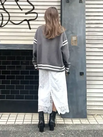 ORIGINATED IN GRACE CONTINENTAL yukimi yonee コーディネート画像