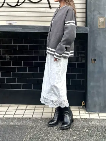 ORIGINATED IN GRACE CONTINENTAL yukimi yonee コーディネート画像