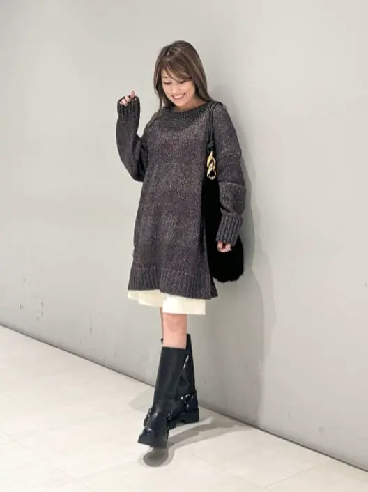 ORIGINATED IN GRACE CONTINENTAL yukimi yonee コーディネート画像