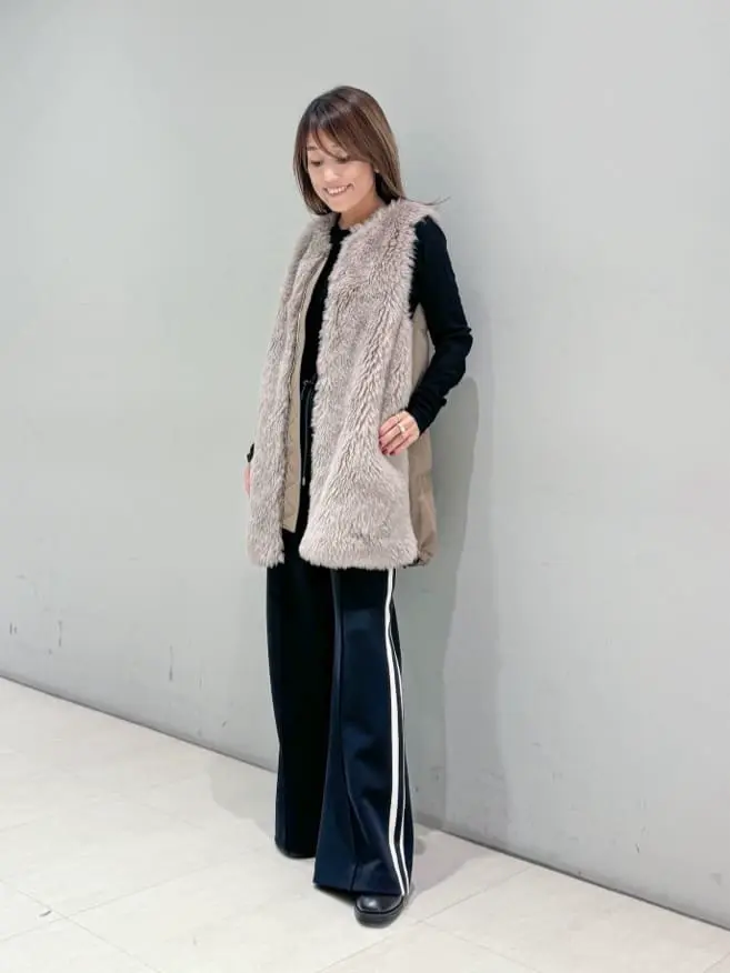 新品/未使用グレースコンチネンタル サイドスカラパンツ 38サイズ サイドレースイージーパンツ / GRACE CONTINENTAL | GRACE