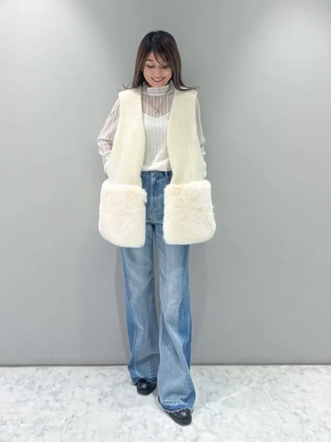 ORIGINATED IN GRACE CONTINENTAL yukimi yonee コーディネート画像