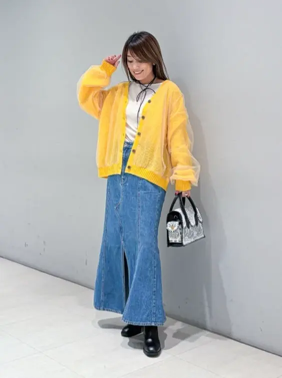 ORIGINATED IN GRACE CONTINENTAL yukimi yonee コーディネート画像