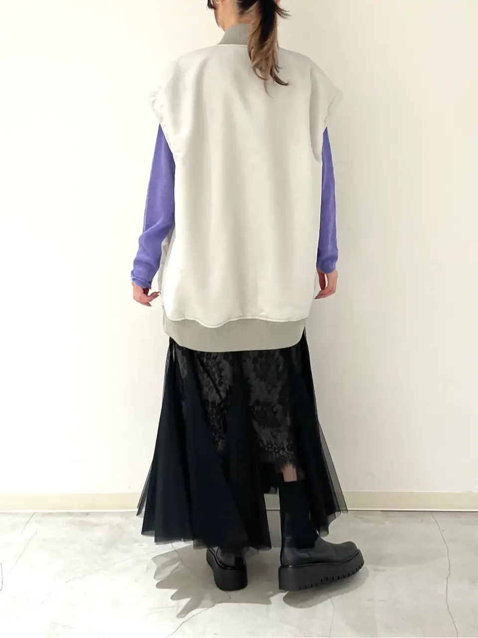 ORIGINATED IN GRACE CONTINENTAL 三浦　芙優 コーディネート画像