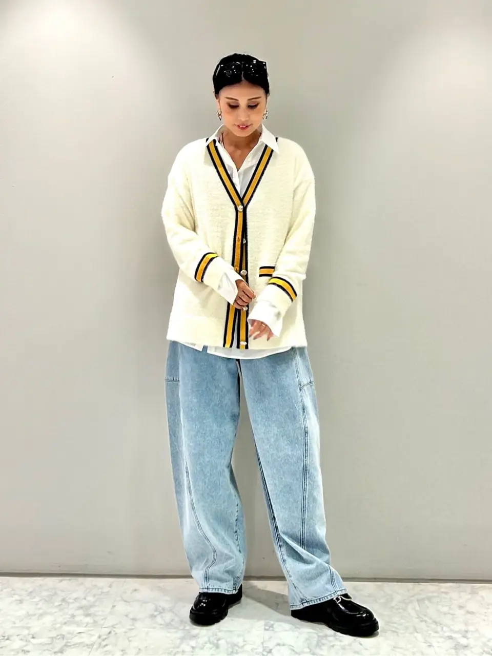 ORIGINATED IN GRACE CONTINENTAL 志田　悠 コーディネート画像