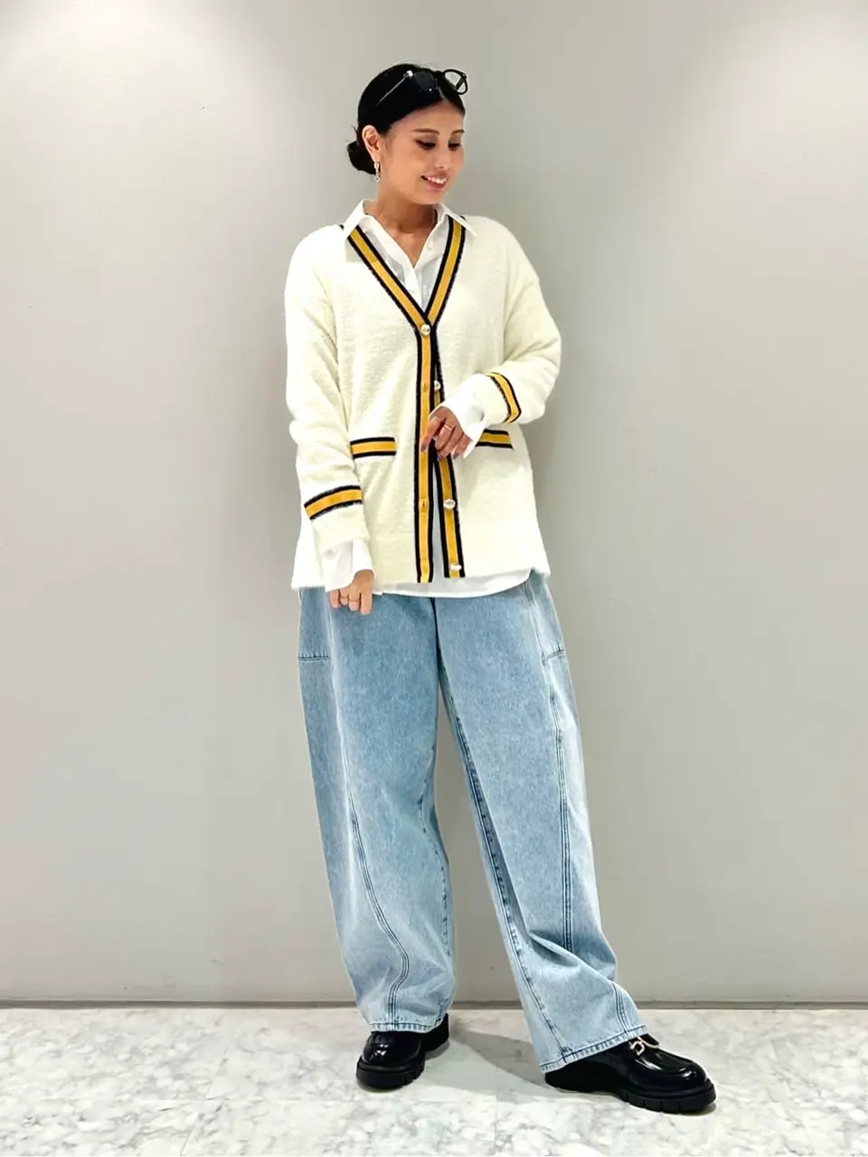 ORIGINATED IN GRACE CONTINENTAL 志田　悠 コーディネート画像