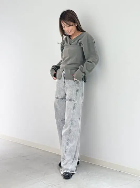 ORIGINATED IN GRACE CONTINENTAL yukimi yonee コーディネート画像