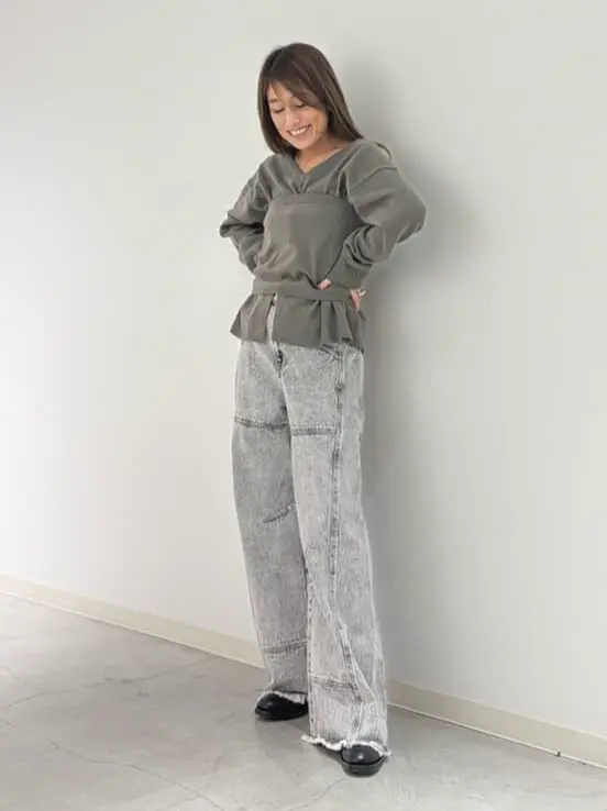 ORIGINATED IN GRACE CONTINENTAL yukimi yonee コーディネート画像