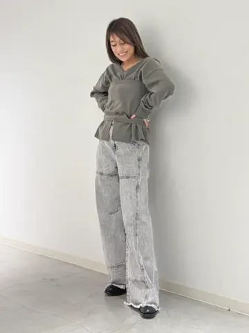 ORIGINATED IN GRACE CONTINENTAL yukimi yonee コーディネート画像