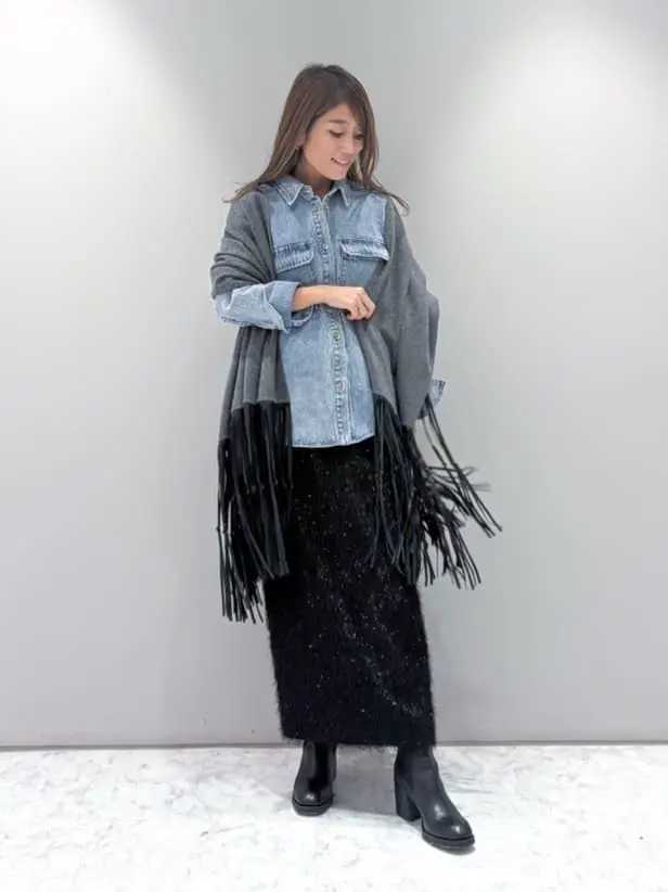 ORIGINATED IN GRACE CONTINENTAL yukimi yonee コーディネート画像