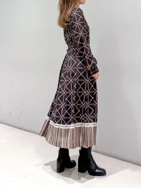 ORIGINATED IN GRACE CONTINENTAL yukimi yonee コーディネート画像