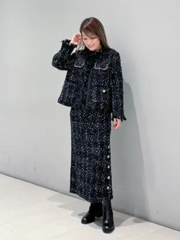 ORIGINATED IN GRACE CONTINENTAL yukimi yonee コーディネート画像