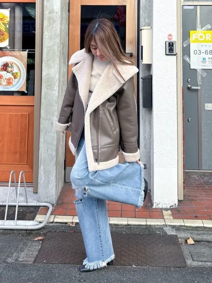 ORIGINATED IN GRACE CONTINENTAL yukimi yonee コーディネート画像