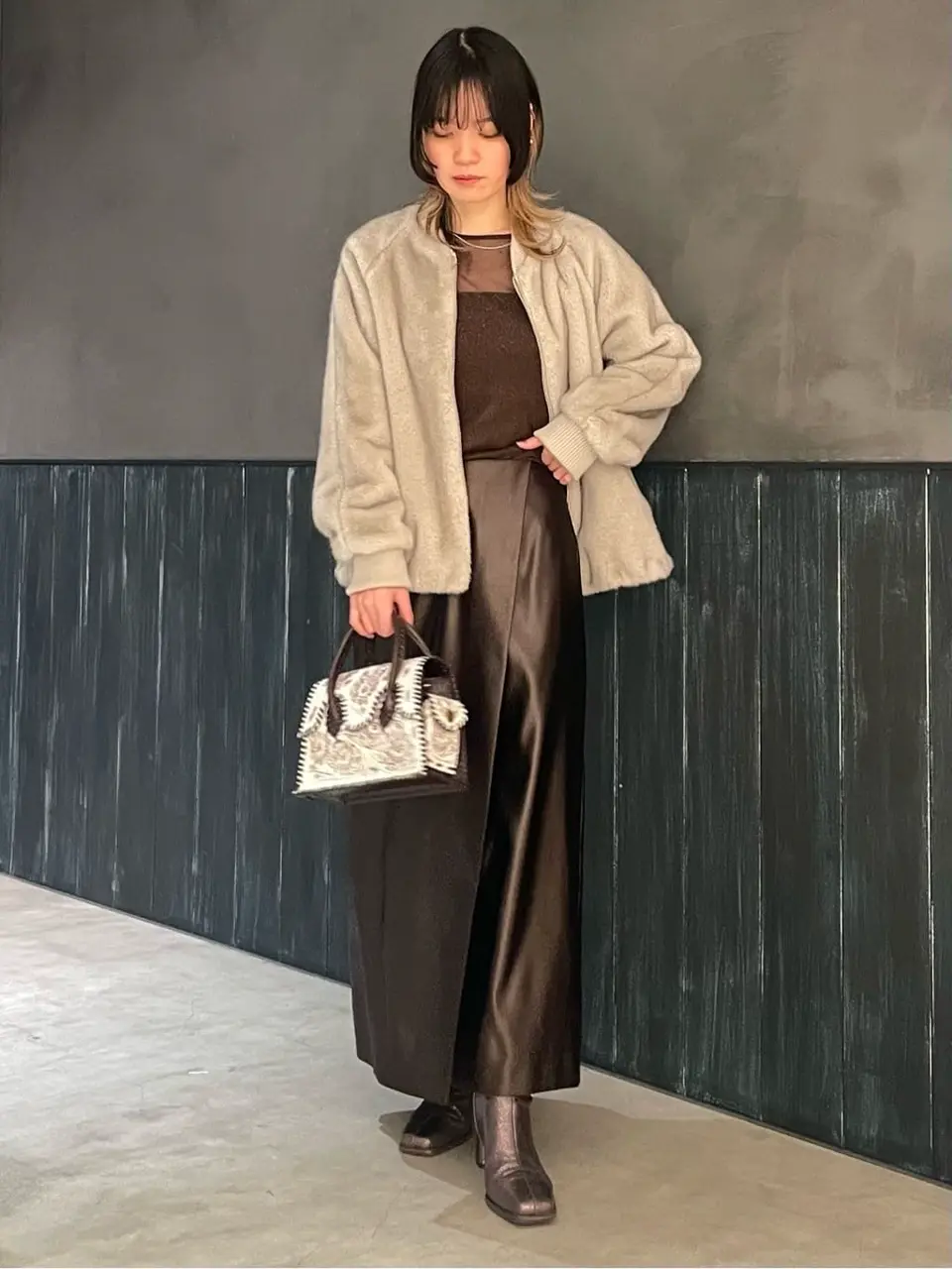 ORIGINATED IN GRACE CONTINENTAL 三浦　芙優 コーディネート画像