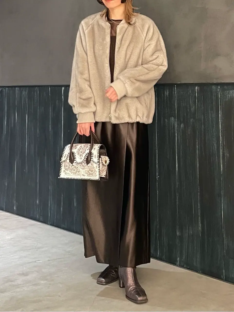 ORIGINATED IN GRACE CONTINENTAL 三浦　芙優 コーディネート画像