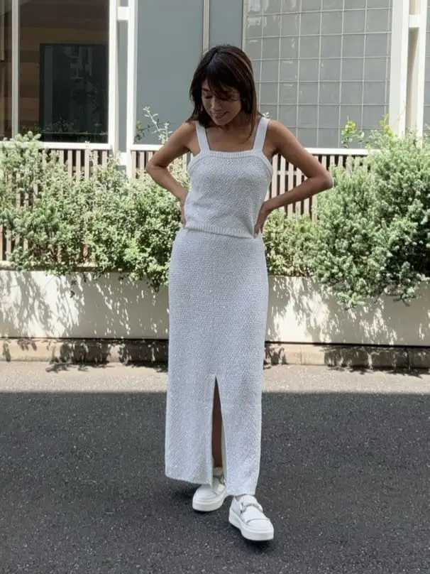 ORIGINATED IN GRACE CONTINENTAL yukimi yonee コーディネート画像