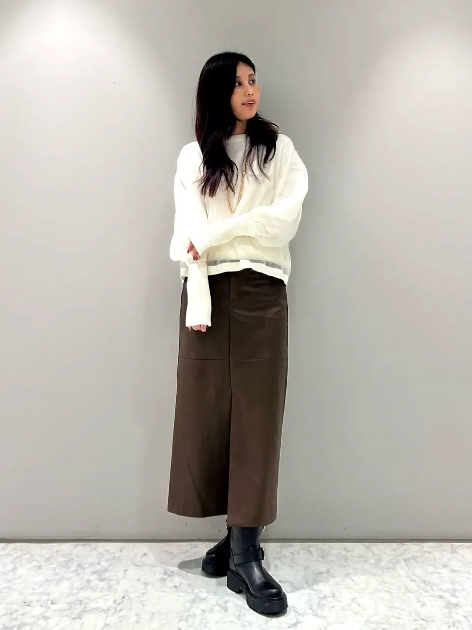 ORIGINATED IN GRACE CONTINENTAL 志田　悠 コーディネート画像