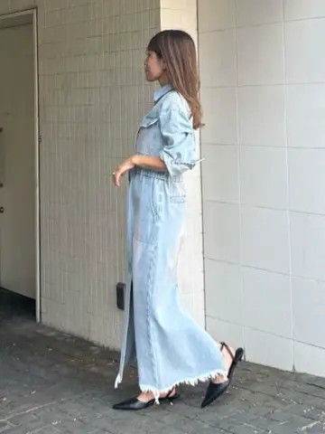 ORIGINATED IN GRACE CONTINENTAL yukimi yonee コーディネート画像