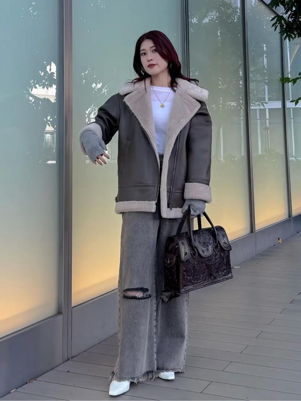 ORIGINATED IN GRACE CONTINENTAL Yuuki NOZAWA コーディネート画像