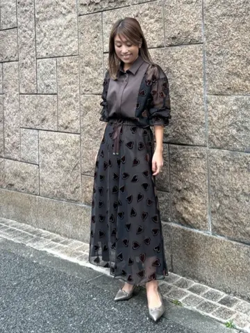 ORIGINATED IN GRACE CONTINENTAL yukimi yonee コーディネート画像