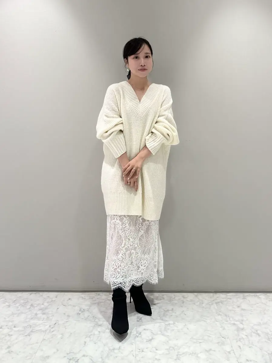 シアーレースニットワンピース / GRACE CONTINENTAL | GRACE