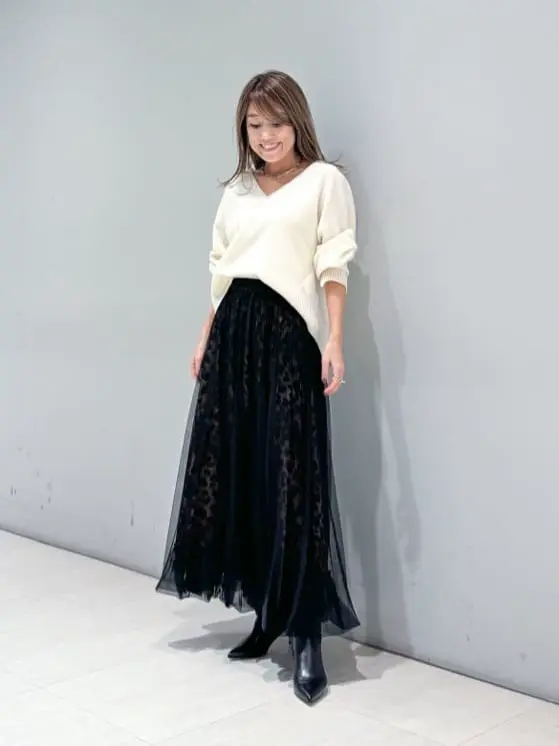 ORIGINATED IN GRACE CONTINENTAL yukimi yonee コーディネート画像