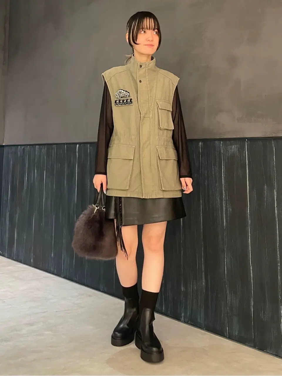 ORIGINATED IN GRACE CONTINENTAL 三浦　芙優 コーディネート画像