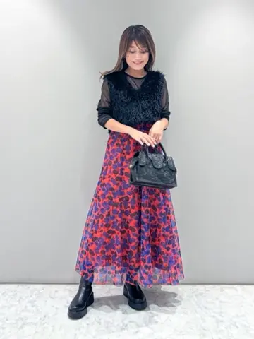 ORIGINATED IN GRACE CONTINENTAL yukimi yonee コーディネート画像