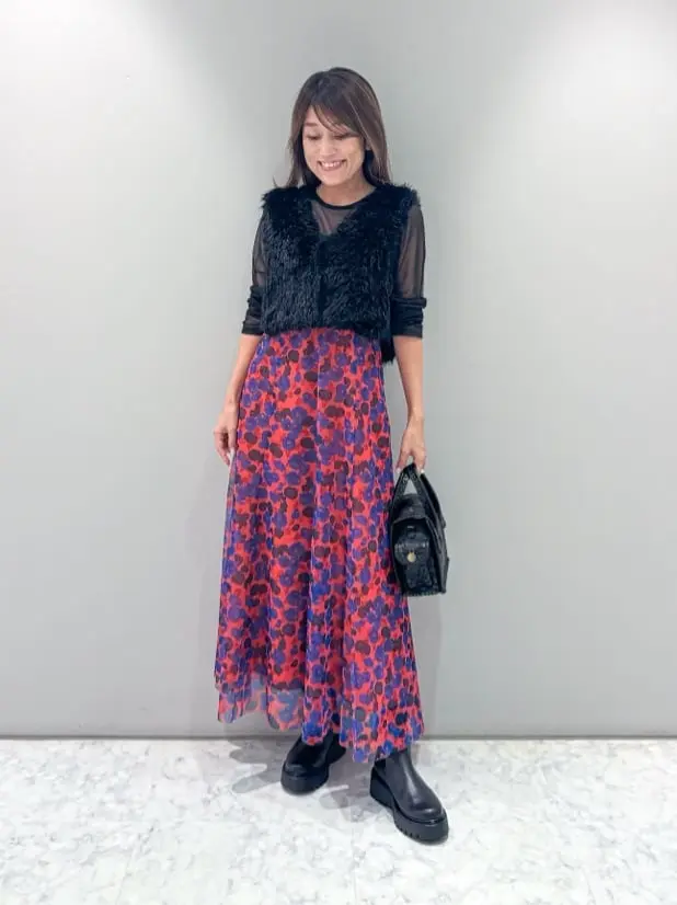 ORIGINATED IN GRACE CONTINENTAL yukimi yonee コーディネート画像