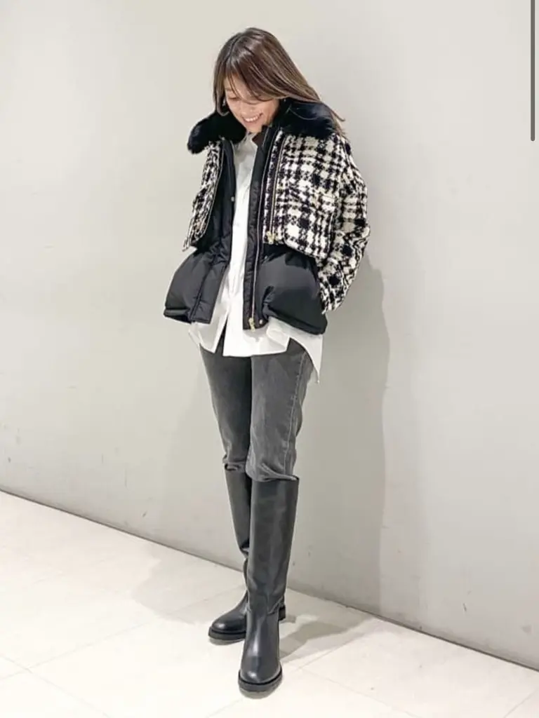 ORIGINATED IN GRACE CONTINENTAL yukimi yonee コーディネート画像