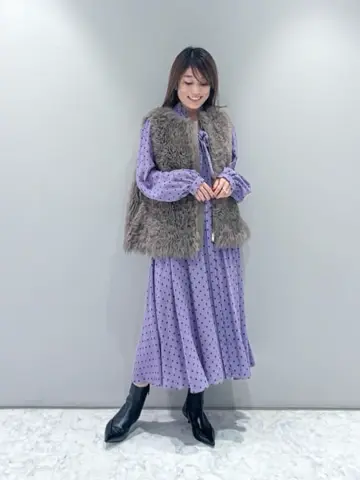 ORIGINATED IN GRACE CONTINENTAL yukimi yonee コーディネート画像