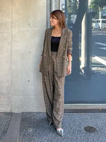 ORIGINATED IN GRACE CONTINENTAL yukimi yonee コーディネート画像