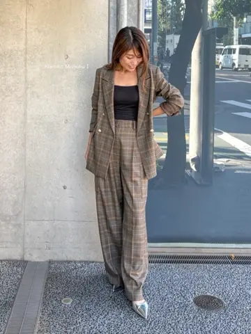 ORIGINATED IN GRACE CONTINENTAL yukimi yonee コーディネート画像