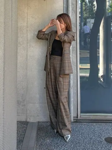 ORIGINATED IN GRACE CONTINENTAL yukimi yonee コーディネート画像