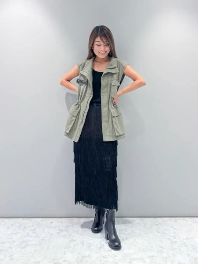 ORIGINATED IN GRACE CONTINENTAL yukimi yonee コーディネート画像