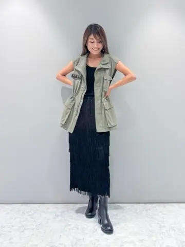 ORIGINATED IN GRACE CONTINENTAL yukimi yonee コーディネート画像