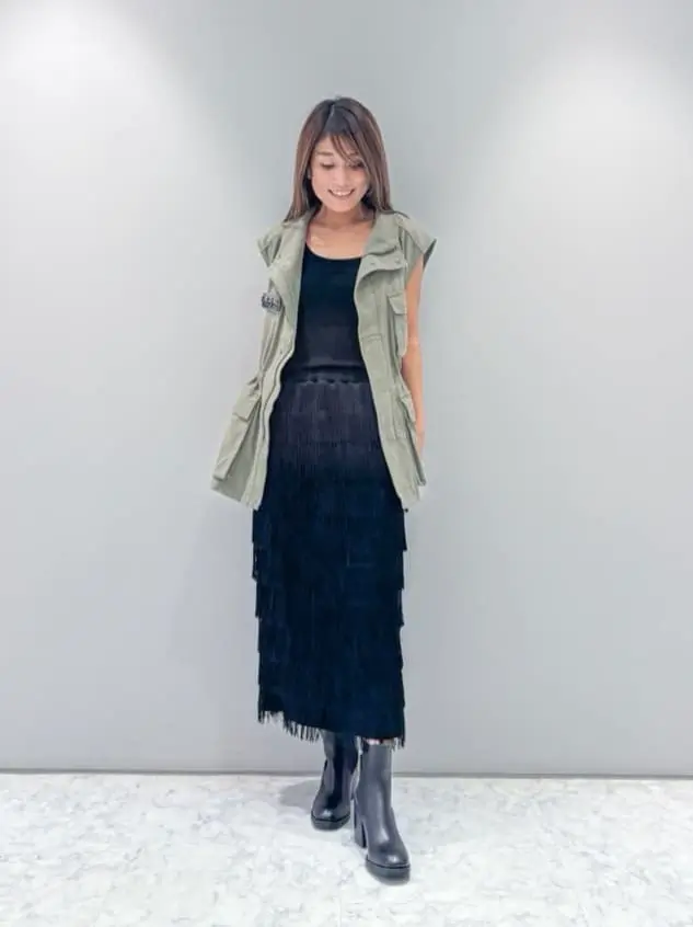 ORIGINATED IN GRACE CONTINENTAL yukimi yonee コーディネート画像