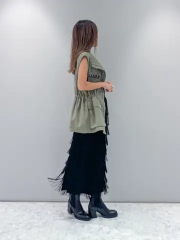 ORIGINATED IN GRACE CONTINENTAL yukimi yonee コーディネート画像