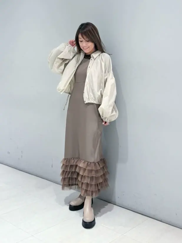 ORIGINATED IN GRACE CONTINENTAL yukimi yonee コーディネート画像