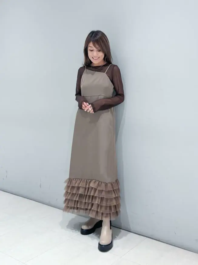 ORIGINATED IN GRACE CONTINENTAL yukimi yonee コーディネート画像