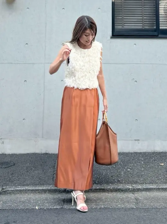 ORIGINATED IN GRACE CONTINENTAL yukimi yonee コーディネート画像